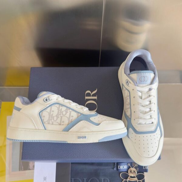 Versione top: DIOR And Hylton Nel B27, scarpe sportive casual in serie limitata, scarpe bianche, scarpe da skateboard per coppie