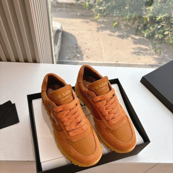 G741 PRADA Scarpe da ginnastica tedesche con suola sottile per la sfilata primavera estate