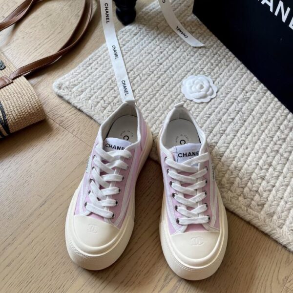 repliche,replica,perfette,siti di,affidabili,migliori siti,dove comprare,1:1,scarpe da ginnastica Scarpe bianche con suola spessa Chanel, nuova versione primaverile