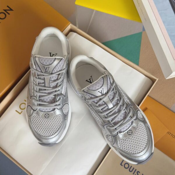 repliche,replica,perfette,siti di,affidabili,migliori siti,dove comprare,1:1,scarpe da ginnastica L’ultima serie Olympia di Louis Vuitton, modello da coppia, Silver Horn King, scarpe sportive casual, scarpe da corsa, versione top