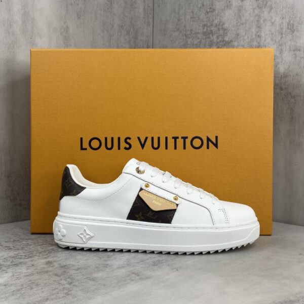 repliche,replica,perfette,siti di,affidabili,migliori siti,dove comprare,1:1,scarpe da ginnastica Sneakers Louis Vuitton Time Out con suola spessa, questo modello di sneakers Time Out