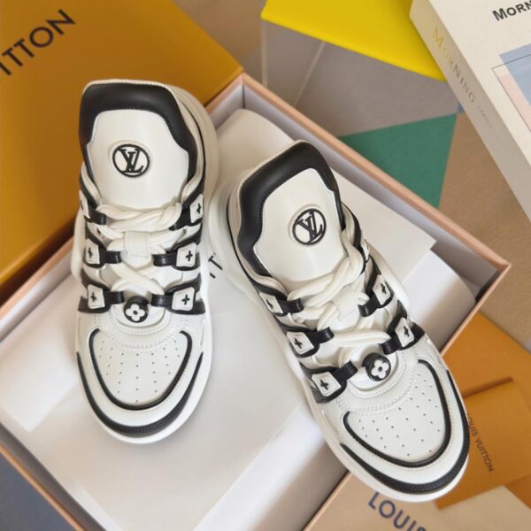 repliche,replica,perfette,siti di,affidabili,migliori siti,dove comprare,1:1,scarpe da ginnastica Sneakers a pantofola Louis Vuitton Archlight Series da donna, versione top