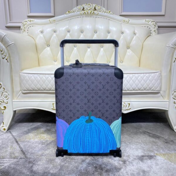 Valigia trolley/borsa da viaggio Louis Vuitton di alta qualità in pelle con cambio colore, con serratura personalizzata, ruota universale da 20 pollici (1134M)