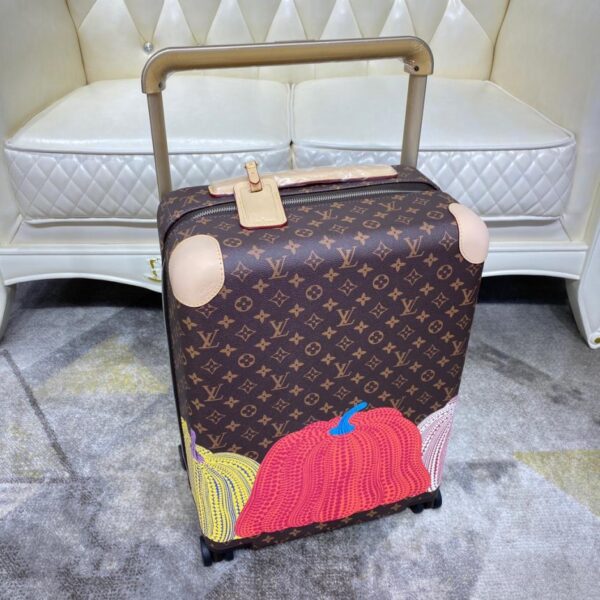 repliche,replica,perfette,siti di,affidabili,migliori siti,dove comprare,1:1,scarpe da ginnastica Valigia trolley/borsa da viaggio Louis Vuitton di alta qualità in pelle con cambio colore, con serratura personalizzata, ruota universale da 20 pollici (BOPJN)