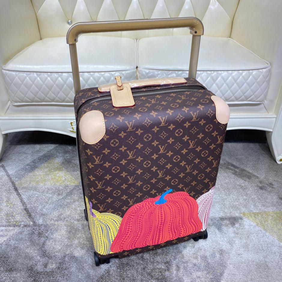 repliche,replica,perfette,siti di,affidabili,migliori siti,dove comprare,1:1,scarpe da ginnastica Valigia trolley/borsa da viaggio Louis Vuitton di alta qualità in pelle con cambio colore, con serratura personalizzata, ruota universale da 20 pollici (BOPJN)