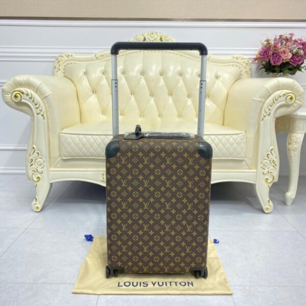 repliche,replica,perfette,siti di,affidabili,migliori siti,dove comprare,1:1,scarpe da ginnastica Valigia trolley/borsa da viaggio Louis Vuitton di alta qualità, in pelle con cambio colore, con serratura personalizzata, ruote universali da 20 pollici (CTFLR)