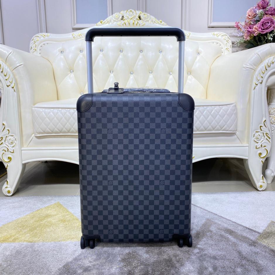 repliche,replica,perfette,siti di,affidabili,migliori siti,dove comprare,1:1,scarpe da ginnastica Valigia trolley/borsa da viaggio Louis Vuitton di alta qualità in pelle cangiante con ruote universali con serratura personalizzata da 20 pollici (DH6XH)