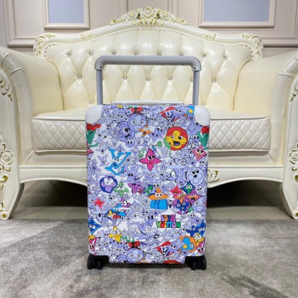 repliche,replica,perfette,siti di,affidabili,migliori siti,dove comprare,1:1,scarpe da ginnastica Valigia trolley/borsa da viaggio Louis Vuitton di alta qualità in pelle con cambio colore, ruote universali con serratura personalizzata da 20 pollici (SBSQ1)