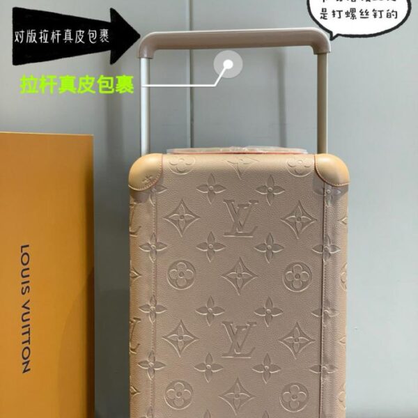 repliche,replica,perfette,siti di,affidabili,migliori siti,dove comprare,1:1,scarpe da ginnastica [Versione premium da 55 cm, rivestita in pelle] Valigia trolley a quattro ruote HORIZON/valigia da viaggio da 20 pollici (49O12)