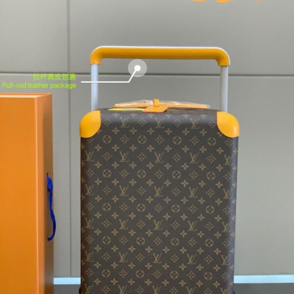 repliche,replica,perfette,siti di,affidabili,migliori siti,dove comprare,1:1,scarpe da ginnastica [Versione premium da 55 cm, rivestita in pelle] Valigia trolley a quattro ruote HORIZON/valigia da viaggio da 20 pollici (9RA2U)
