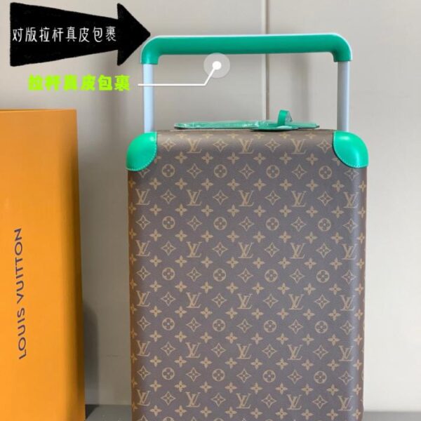 repliche,replica,perfette,siti di,affidabili,migliori siti,dove comprare,1:1,scarpe da ginnastica [Versione premium da 55 cm, rivestita in pelle] Valigia trolley a quattro ruote HORIZON/valigia da viaggio da 20 pollici (UFSM6)