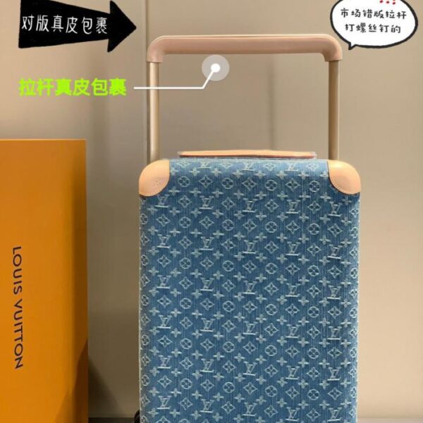 repliche,replica,perfette,siti di,affidabili,migliori siti,dove comprare,1:1,scarpe da ginnastica Louis Vuitton [versione di alta gamma da 55 cm rivestita in vera pelle] Valigia trolley a quattro ruote HORIZON/borsa da viaggio da 20 pollici (FOK7A)