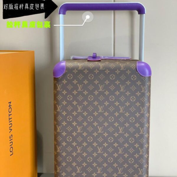 repliche,replica,perfette,siti di,affidabili,migliori siti,dove comprare,1:1,scarpe da ginnastica Louis Vuitton [versione di alta gamma da 55 cm in vera pelle] Valigia trolley a quattro ruote HORIZON/borsa da viaggio da 20 pollici (QH8BW)