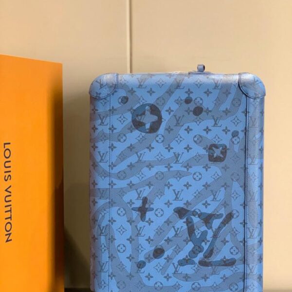 repliche,replica,perfette,siti di,affidabili,migliori siti,dove comprare,1:1,scarpe da ginnastica Louis Vuitton [versione di alta gamma da 55 cm in vera pelle] Valigia trolley a quattro ruote HORIZON/borsa da viaggio da 20 pollici (YQPXQ)