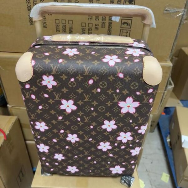 repliche,replica,perfette,siti di,affidabili,migliori siti,dove comprare,1:1,scarpe da ginnastica Trolley Louis Vuitton di alta gamma, in pelle cangiante, 20 pollici (OI0TA)