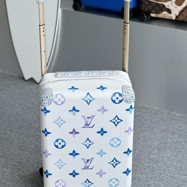 repliche,replica,perfette,siti di,affidabili,migliori siti,dove comprare,1:1,scarpe da ginnastica Valigia trolley Louis Vuitton di alta gamma, in pelle con cambio colore, con serratura doganale, ruote universali, in alluminio, ampia, alla moda, 20 pollici (TK268)