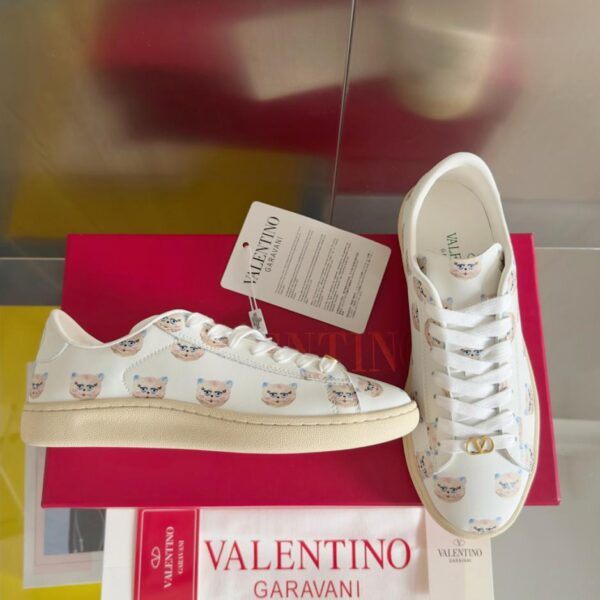 repliche,replica,perfette,siti di,affidabili,migliori siti,dove comprare,1:1,scarpe da ginnastica Scarpe sportive casual Valentino Royco, modello Cherry Cat, modello bianco, modello top, stile coppia (N0YYS)
