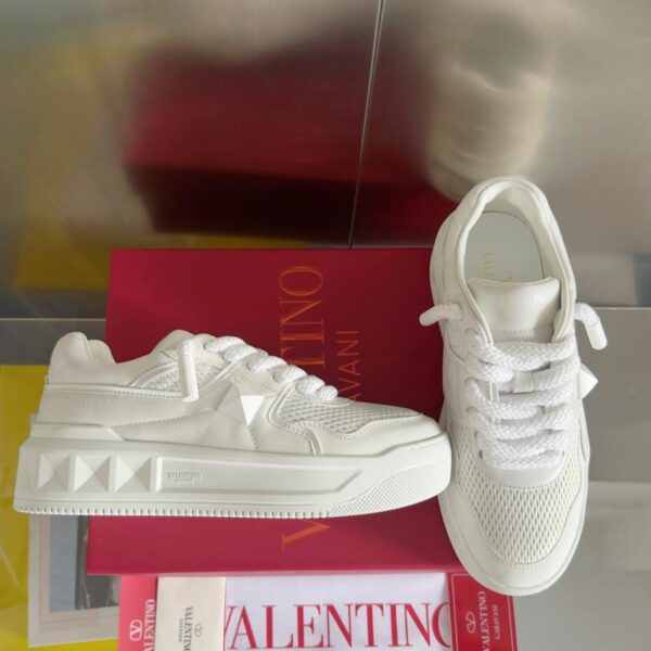 repliche,replica,perfette,siti di,affidabili,migliori siti,dove comprare,1:1,scarpe da ginnastica VALENTINO PinkPp Scarpe con lacci spessi in edizione limitata, scarpe sportive casual con suola spessa, versione top, edizione per coppie (WU10H)