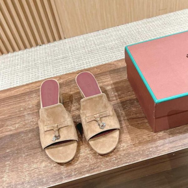 repliche,replica,perfette,siti di,affidabili,migliori siti,dove comprare,1:1,scarpe da ginnastica [Versione top] Ciabatte classiche con tacco spesso Loro Piana (HJ5UI)