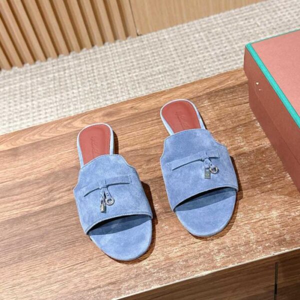 repliche,replica,perfette,siti di,affidabili,migliori siti,dove comprare,1:1,scarpe da ginnastica Pantofole piatte classiche Loro Piana (2M5MP)