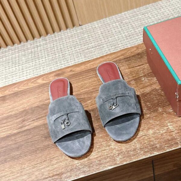 Pantofole piatte classiche Loro Piana (USU94)