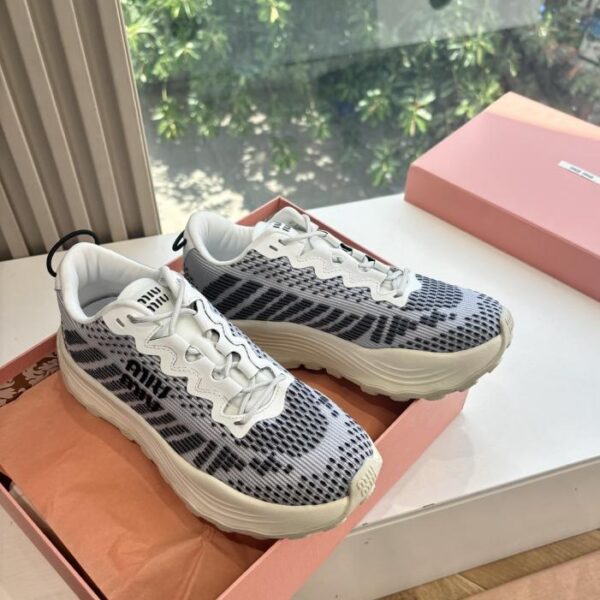 repliche,replica,perfette,siti di,affidabili,migliori siti,dove comprare,1:1,scarpe da ginnastica Sneakers con plateau MiuMiu (YX9GW)