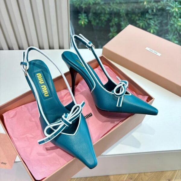 repliche,replica,perfette,siti di,affidabili,migliori siti,dove comprare,1:1,scarpe da ginnastica Miu Miu, ballerine Mary Jane con tacco grosso e intreccio cavo, versione top (DCPOX)