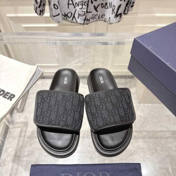 repliche,replica,perfette,siti di,affidabili,migliori siti,dove comprare,1:1,scarpe da ginnastica Dior, nuove pantofole estive da uomo con velcro, versione top (O60CO)