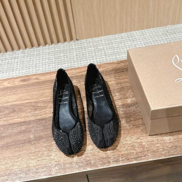 repliche,replica,perfette,siti di,affidabili,migliori siti,dove comprare,1:1,scarpe da ginnastica Scarpe con tacco alto e punta divisa della serie congiunta Christian Louboutin x Maison Margiela (A8VM7)