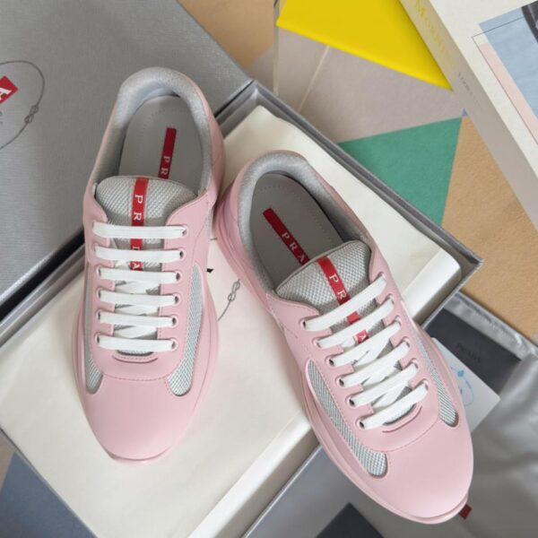 repliche,replica,perfette,siti di,affidabili,migliori siti,dove comprare,1:1,scarpe da ginnastica Sneakers casual da uomo Prada America’s Cup Series in pelle verniciata e mesh, versione top (RZPON)