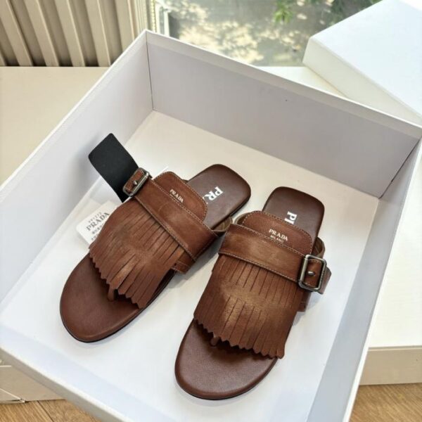 repliche,replica,perfette,siti di,affidabili,migliori siti,dove comprare,1:1,scarpe da ginnastica G036 Pantofole a mezzaluna retr貌 Prada di alta qualit脿 (CKJOU)