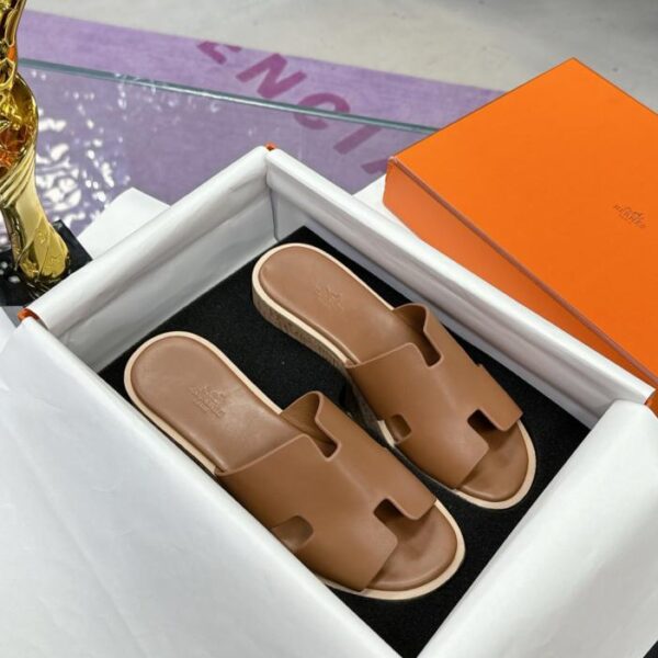 repliche,replica,perfette,siti di,affidabili,migliori siti,dove comprare,1:1,scarpe da ginnastica La versione pi霉 alta di scarpe con plateau interamente fatte a mano di Herm猫s sul mercato: la serie di pantofole con suola spessa H-slipper (MVGGF)