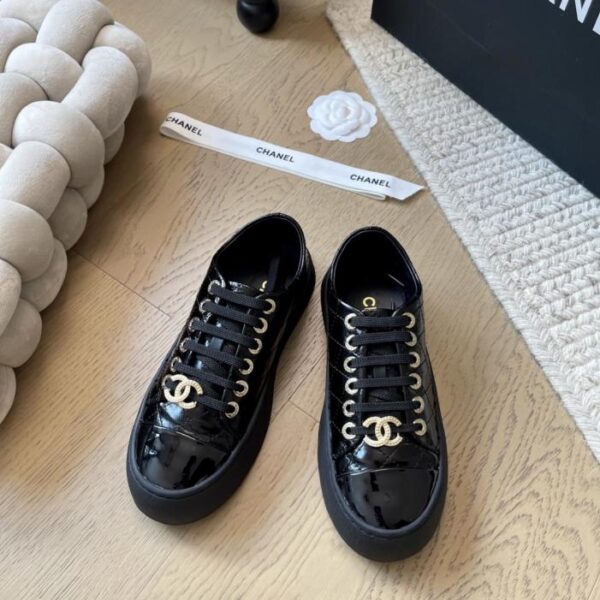 repliche,replica,perfette,siti di,affidabili,migliori siti,dove comprare,1:1,scarpe da ginnastica Nuove scarpe Chanel con punta a biscotto, tomaia in pelle di pecora nibu, modello a gradino, versione top (MBSOS)