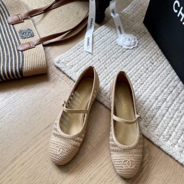 Scarpe intrecciate Chanel, nuova serie di scarpe primaverili, versione top (AEKXR)