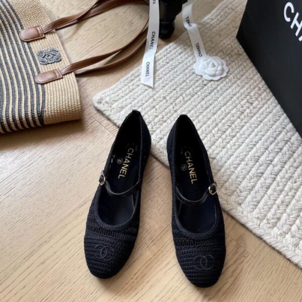 Scarpe intrecciate Chanel, nuova serie di scarpe primaverili, versione top (PCUVD)