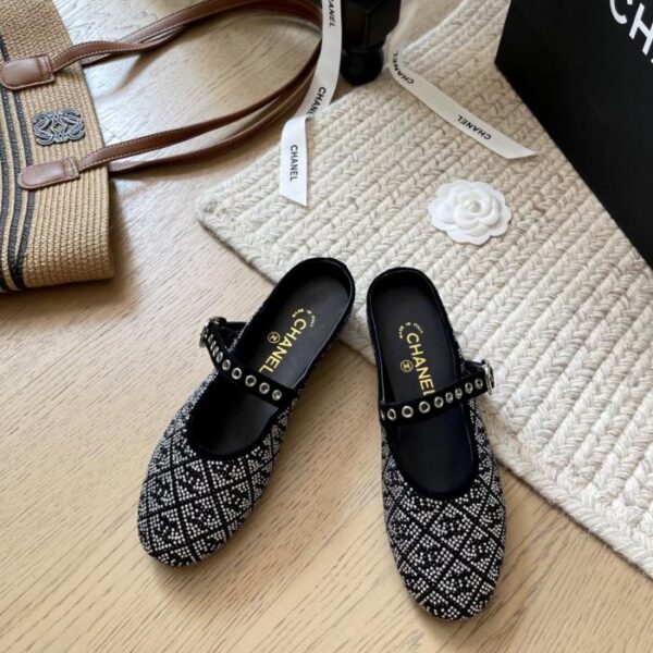 repliche,replica,perfette,siti di,affidabili,migliori siti,dove comprare,1:1,scarpe da ginnastica Scarpe Chanel Mary Jane Diamond, versione top (XGLEM)