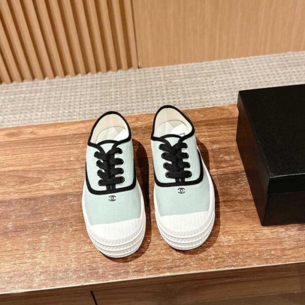 repliche,replica,perfette,siti di,affidabili,migliori siti,dove comprare,1:1,scarpe da ginnastica Scarpe in tela stile vintage Chanel Vintage Chanel (BFTHY)