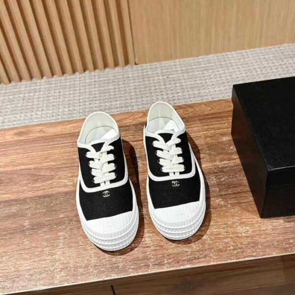 repliche,replica,perfette,siti di,affidabili,migliori siti,dove comprare,1:1,scarpe da ginnastica Scarpe in tela stile vintage Chanel Vintage Chanel (OPM9S)