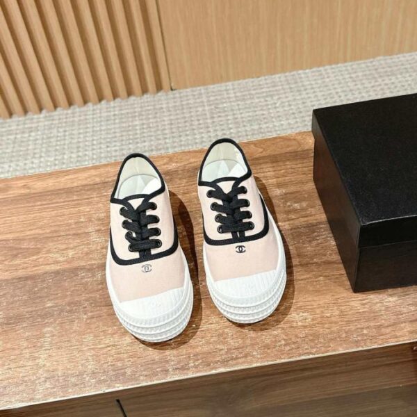 repliche,replica,perfette,siti di,affidabili,migliori siti,dove comprare,1:1,scarpe da ginnastica Scarpe in tela stile vintage Chanel Vintage Chanel (XM65L)