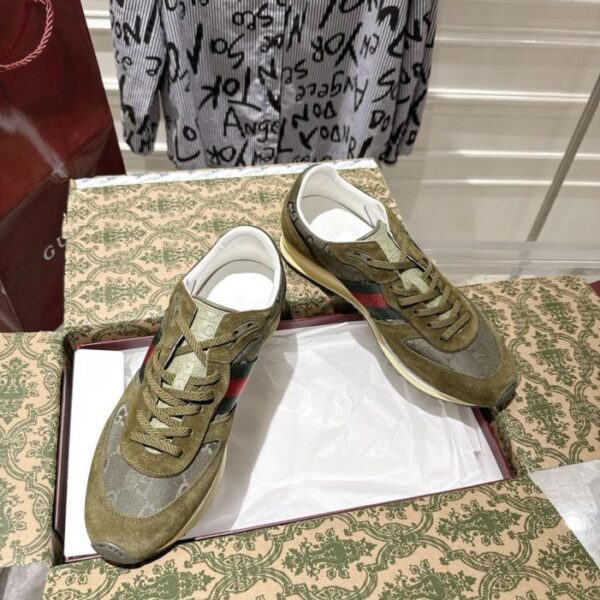 repliche,replica,perfette,siti di,affidabili,migliori siti,dove comprare,1:1,scarpe da ginnastica Nuove scarpe sportive da coppia Gucci Primavera ed Estate (S227B)