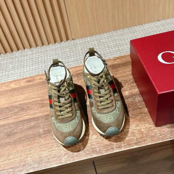 repliche,replica,perfette,siti di,affidabili,migliori siti,dove comprare,1:1,scarpe da ginnastica L’ultimo modello di Gucci in passerella, la serie Re-Motion, 猫 una scarpa sportiva casual con suola spessa (MTY7Q)