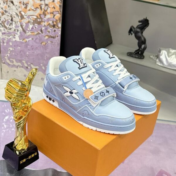repliche,replica,perfette,siti di,affidabili,migliori siti,dove comprare,1:1,scarpe da ginnastica Versione top LV, nuove scarpe da skateboard casual con velcro, scarpe sportive da ginnastica (9HGH0)