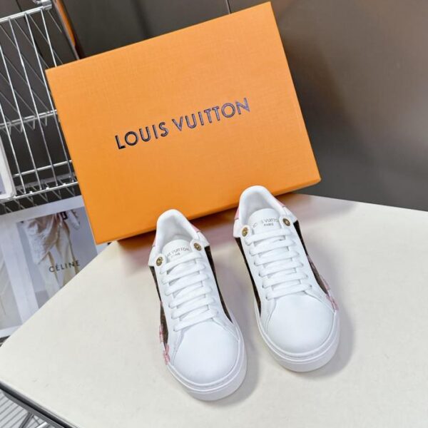 repliche,replica,perfette,siti di,affidabili,migliori siti,dove comprare,1:1,scarpe da ginnastica Scarpe bianche da coppia Louis Vuitton (4GCM8)