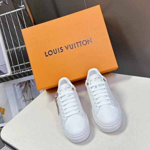 repliche,replica,perfette,siti di,affidabili,migliori siti,dove comprare,1:1,scarpe da ginnastica Scarpe bianche da coppia Louis Vuitton (G0LVR)