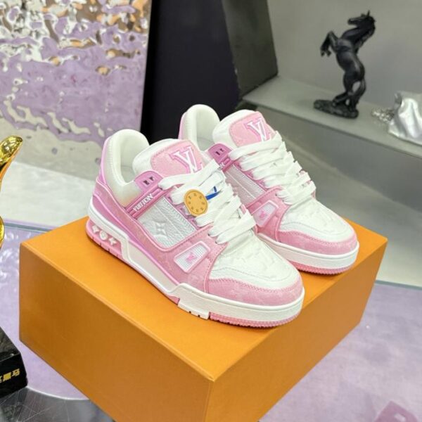 repliche,replica,perfette,siti di,affidabili,migliori siti,dove comprare,1:1,scarpe da ginnastica Serie di sneakers LV LV Trainer Maxi (PGJMJ)