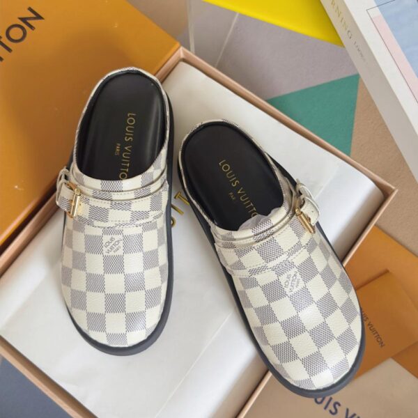 repliche,replica,perfette,siti di,affidabili,migliori siti,dove comprare,1:1,scarpe da ginnastica Sandali Louis Vuitton To-Go Comfort Series Birkenstock con punta chiusa e presbite (3I5AV)