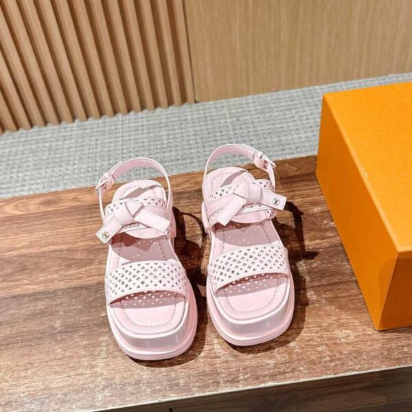 repliche,replica,perfette,siti di,affidabili,migliori siti,dove comprare,1:1,scarpe da ginnastica Sandali in gelatina Louis Vuitton primavera/estate (8D5V5)