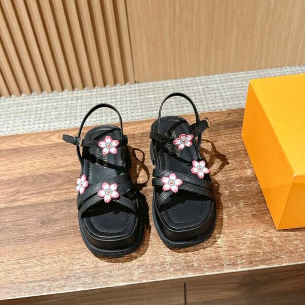 repliche,replica,perfette,siti di,affidabili,migliori siti,dove comprare,1:1,scarpe da ginnastica Sandali in gelatina Louis Vuitton primavera/estate (8O3D1)