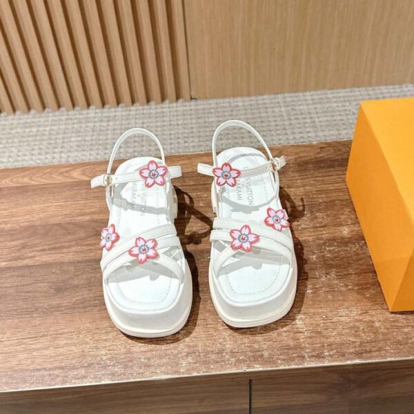 repliche,replica,perfette,siti di,affidabili,migliori siti,dove comprare,1:1,scarpe da ginnastica Sandali in gelatina Louis Vuitton primavera/estate (J08TH)