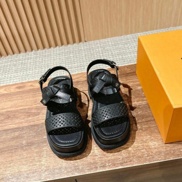 repliche,replica,perfette,siti di,affidabili,migliori siti,dove comprare,1:1,scarpe da ginnastica Sandali in gelatina Louis Vuitton primavera/estate (SWU06)